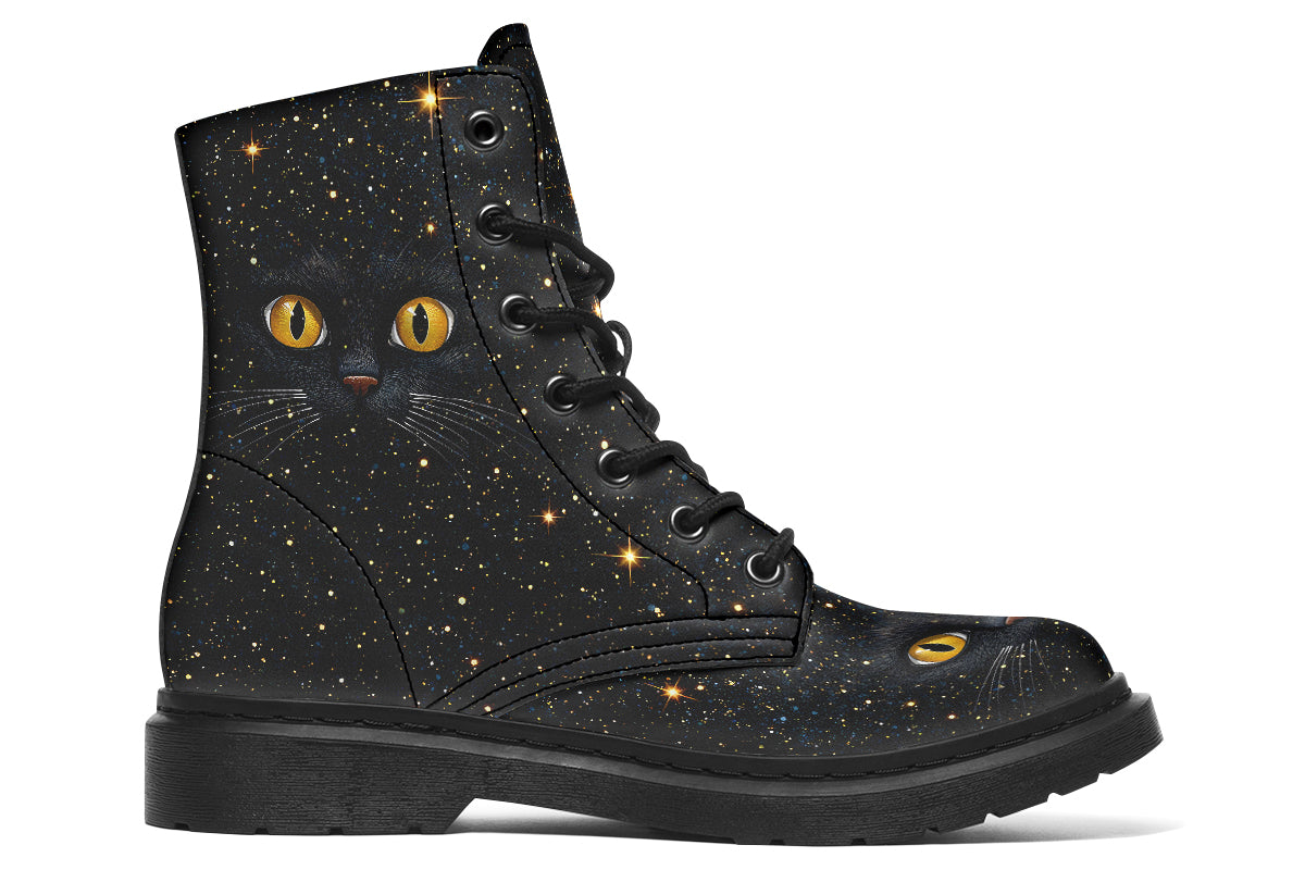 Cosmic Cat Eyes Boots