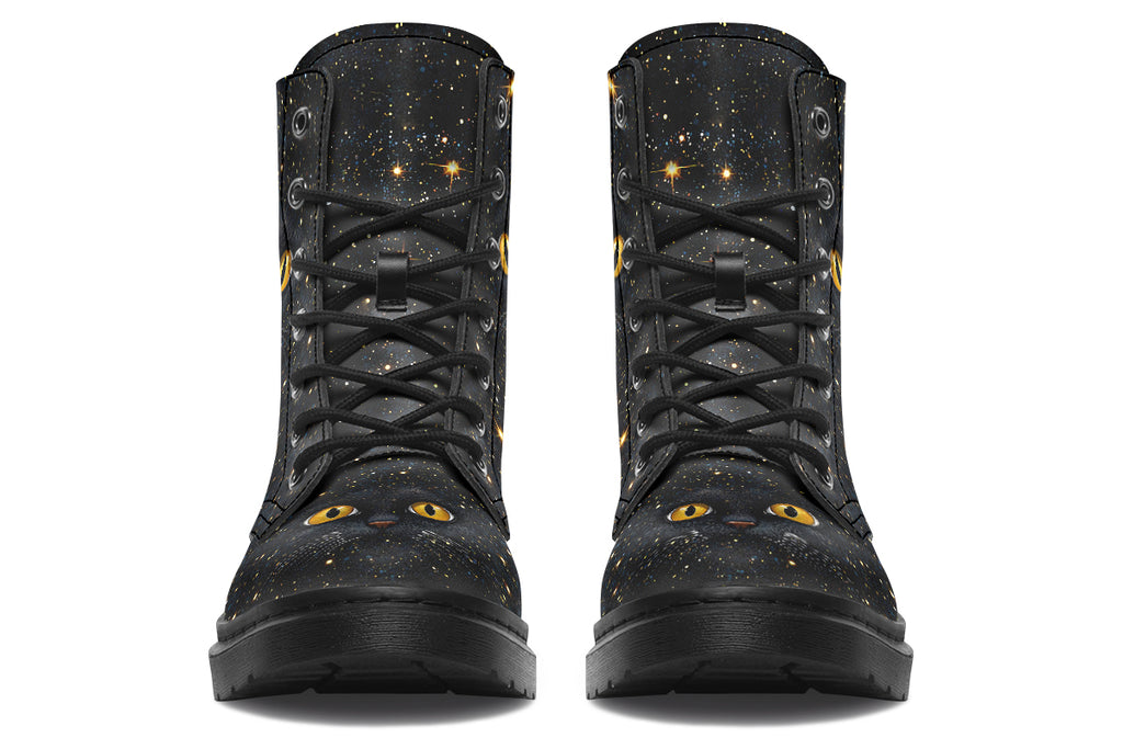 Cosmic Cat Eyes Boots
