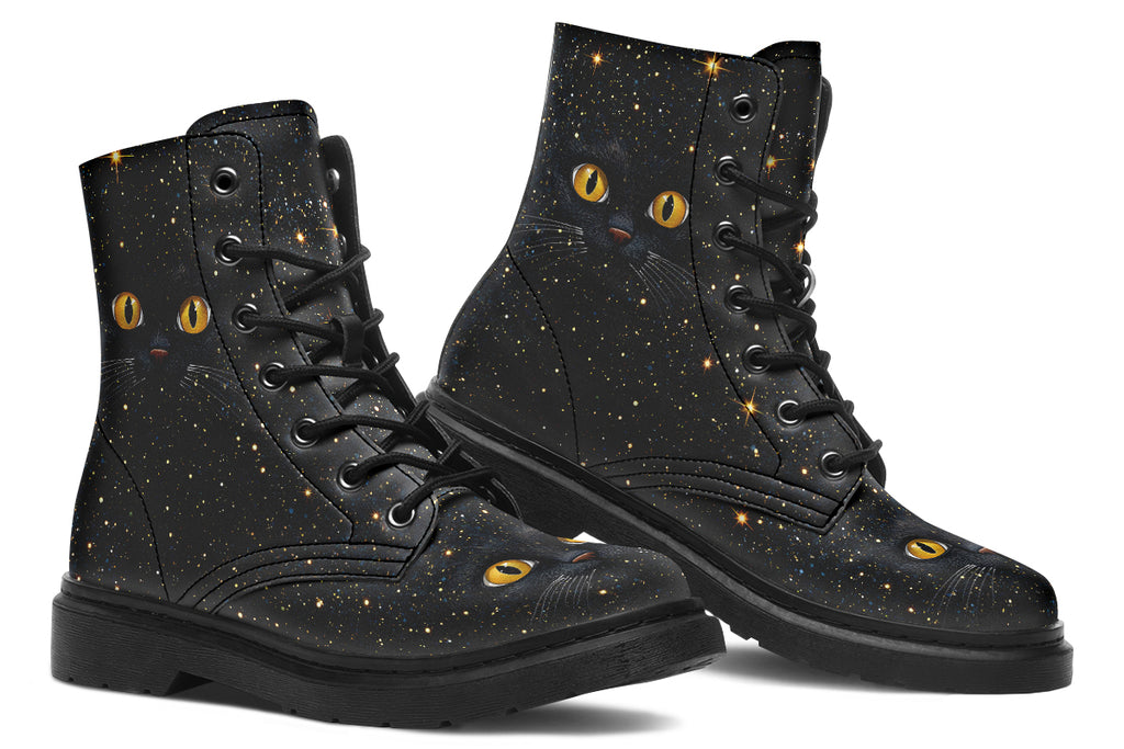 Cosmic Cat Eyes Boots