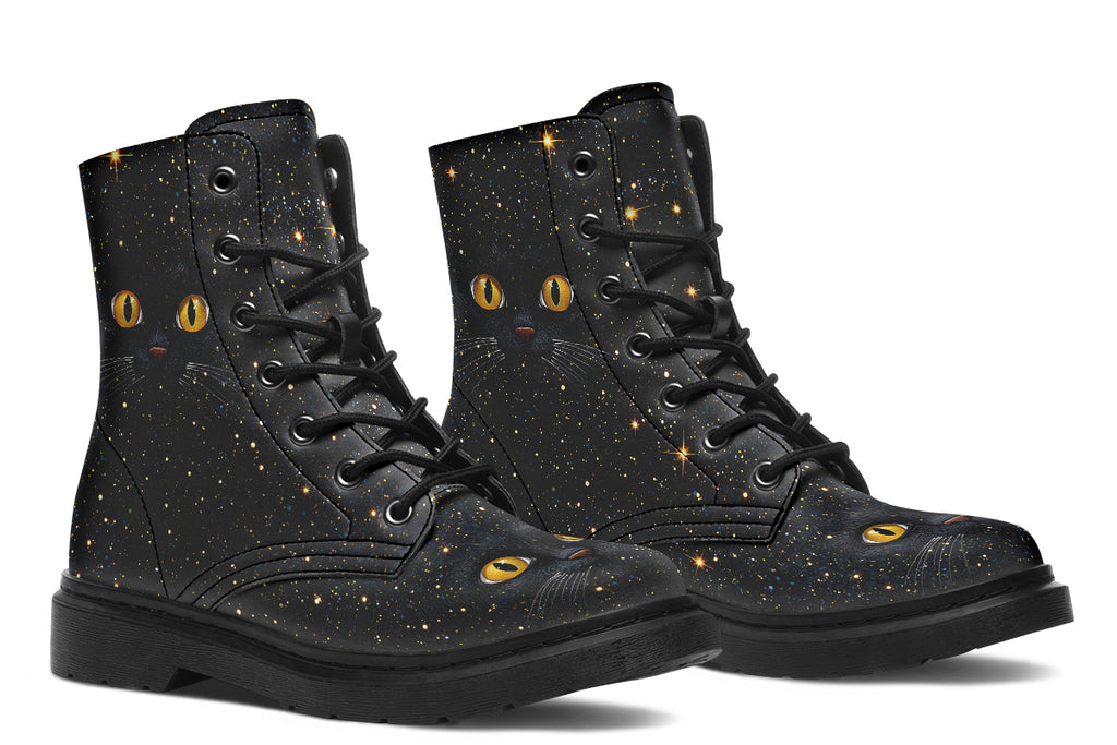 Cosmic Cat Eyes Boots