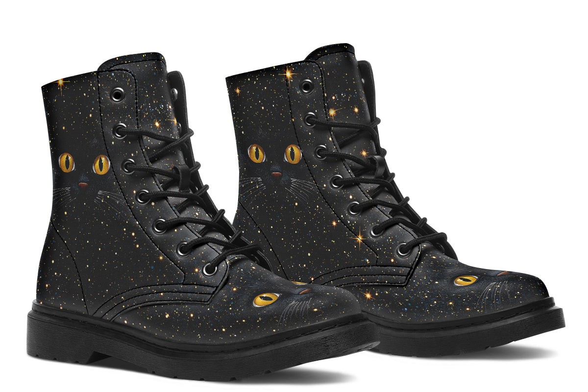Cosmic Cat Eyes Boots