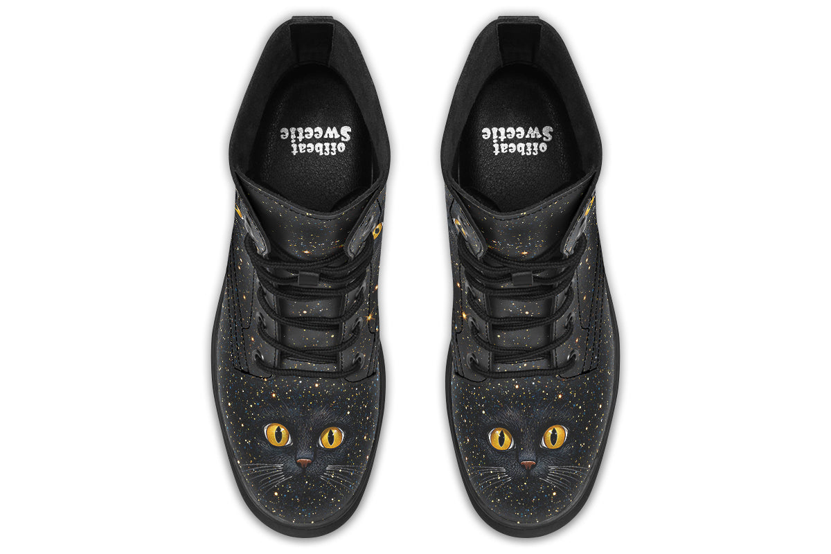 Cosmic Cat Eyes Boots