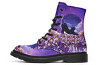 Enchanted Lavender Moon Cat Boots