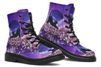 Enchanted Lavender Moon Cat Boots