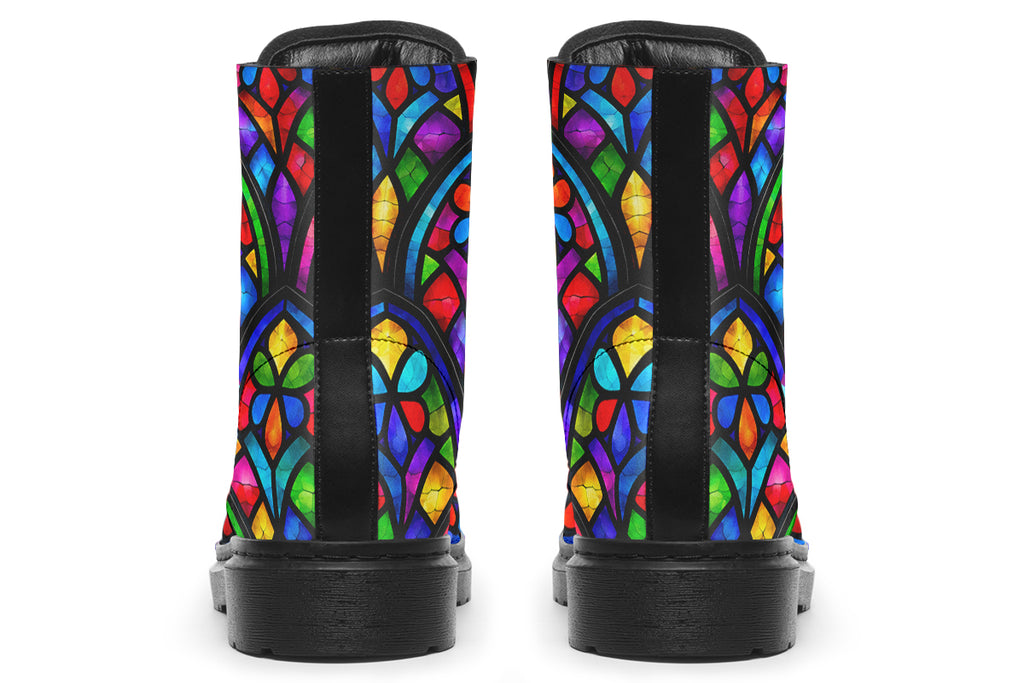 Gothic Stained Glass Boots