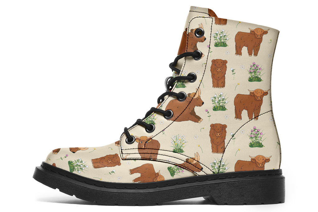Highland Cows Boots