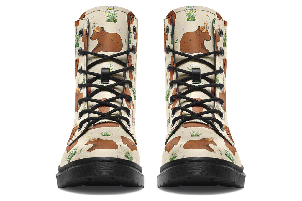 Highland Cows Boots