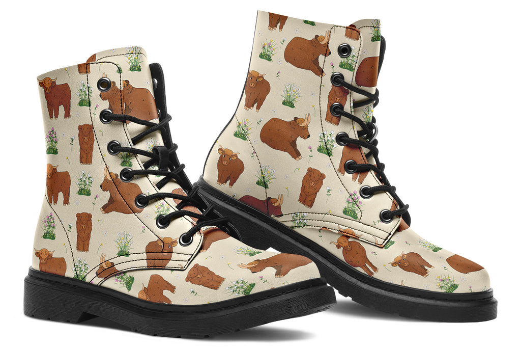 Highland Cows Boots