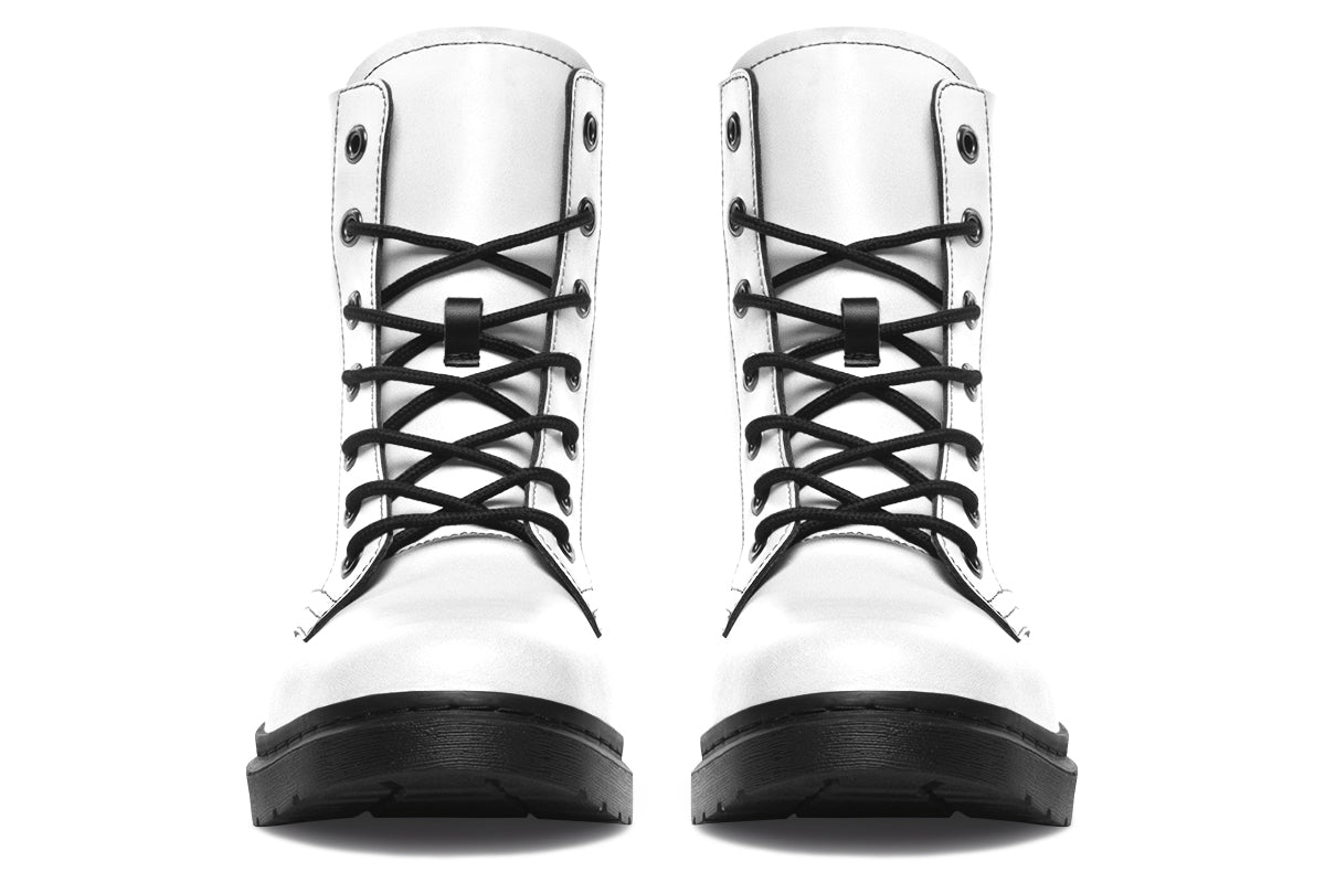 Marshmallow White Boots