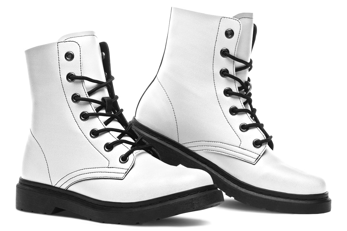 Marshmallow White Boots