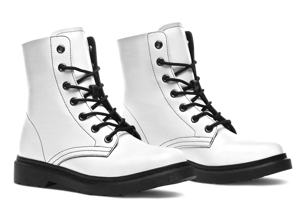 Marshmallow White Boots