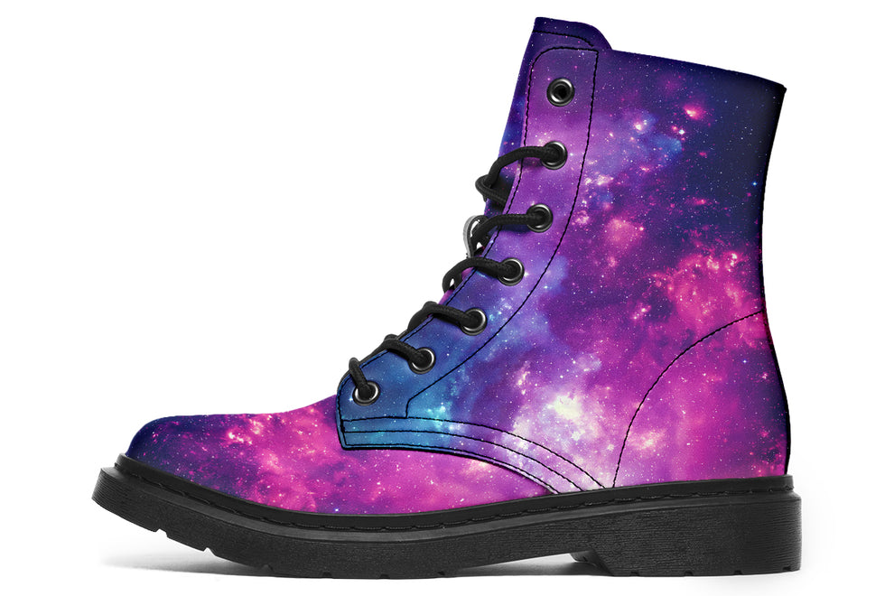Green Nebula Galaxy Men's Boots