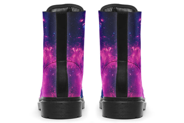 Green Nebula Galaxy Women's Boots