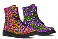 Neon Safari x Zombie Leopard Mismatched Boots