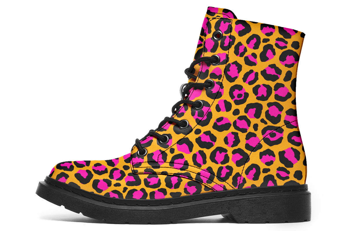 Neon Safari Boots