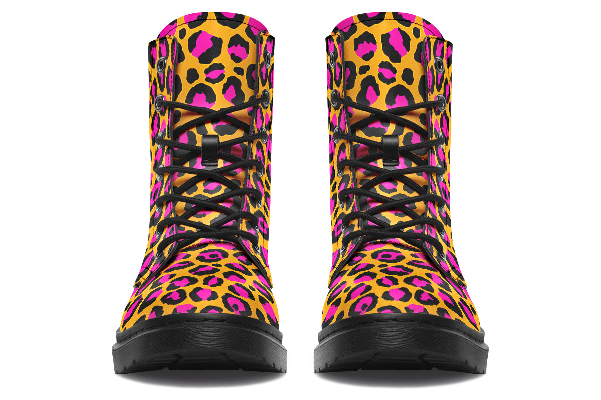 Neon Safari Boots
