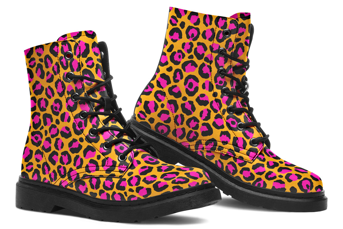 Neon Safari Boots