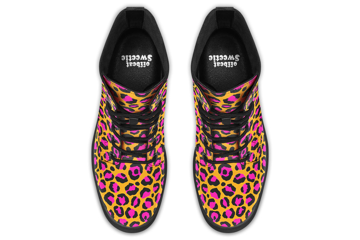 Neon Safari Boots