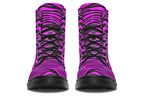 Vivid Zebra Fuchsia Boots