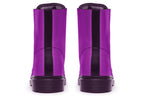 Solid purple boots