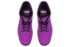Solid purple boots