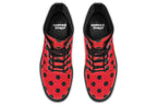 Red And Black Polka Dot Boots