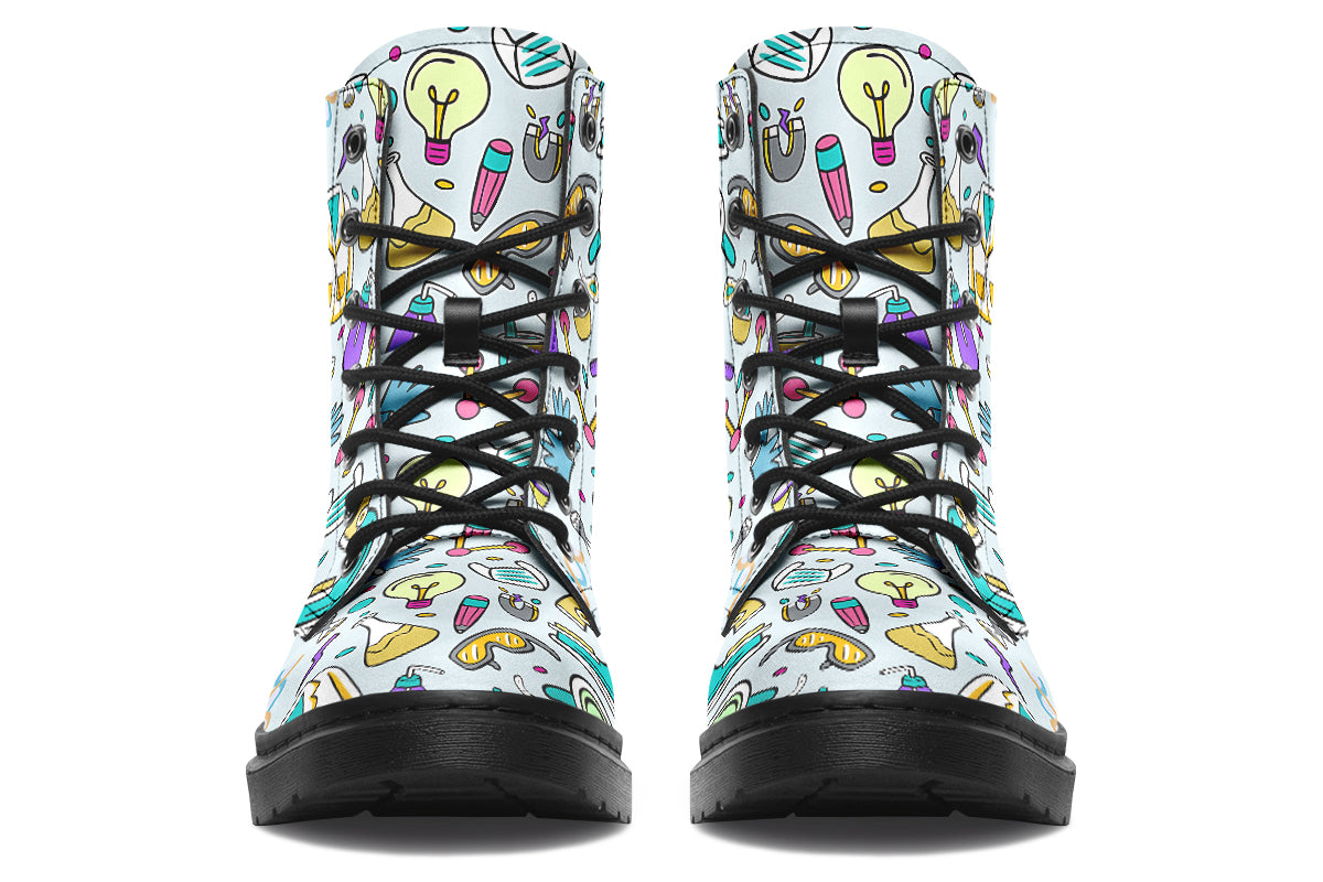 STEM Blue Boots