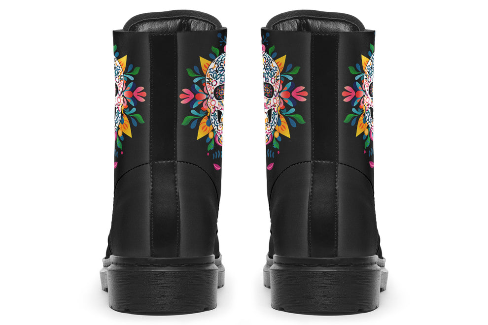 CSS Pink Sugarskull Boots main image 1