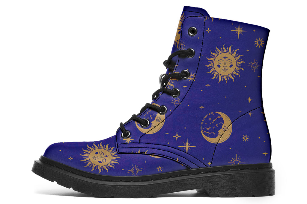 Sun Moon And Stars Boots