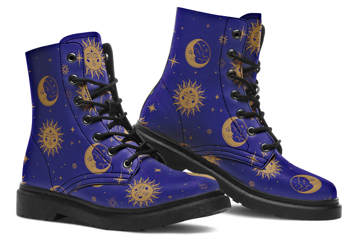 Sun Moon And Stars Boots