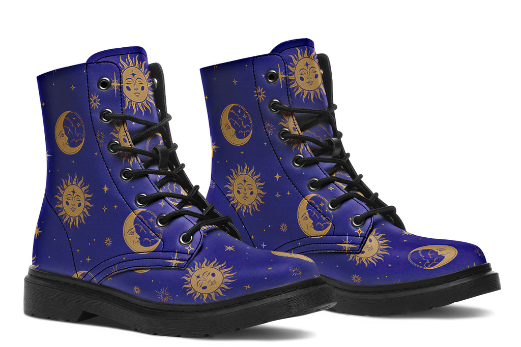 Sun Moon And Stars Boots