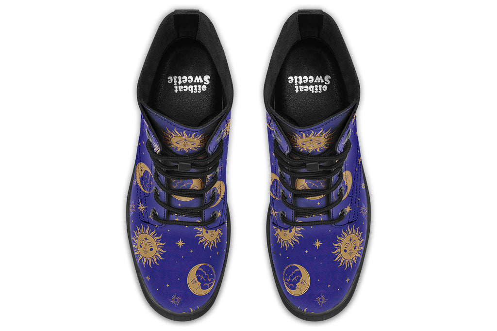 Sun Moon And Stars Boots