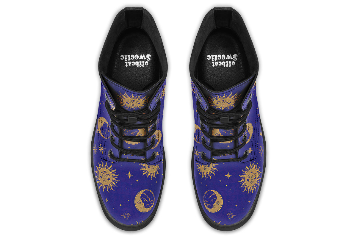 Sun Moon And Stars Boots
