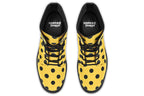 Yellow And Black Polka Dot Boots