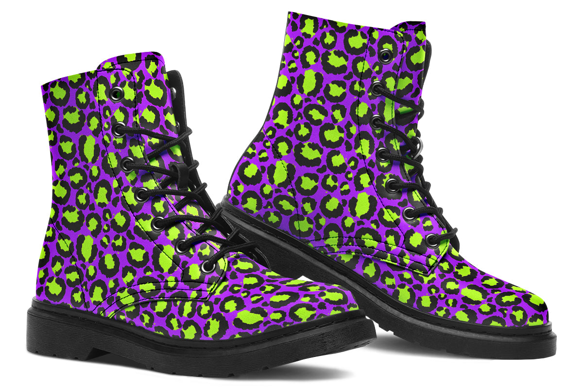 Zombie Leopard Boots