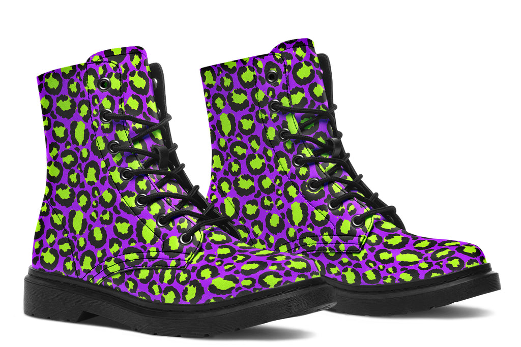 Zombie Leopard Boots