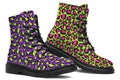 Zombie Leopard x Neon Leopard Mismatch Boots