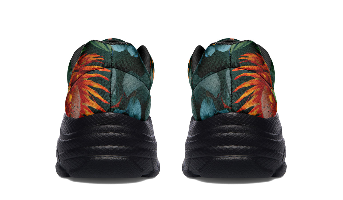 Australian Bouquet Chunky Sneakers - Offbeat Sweetie