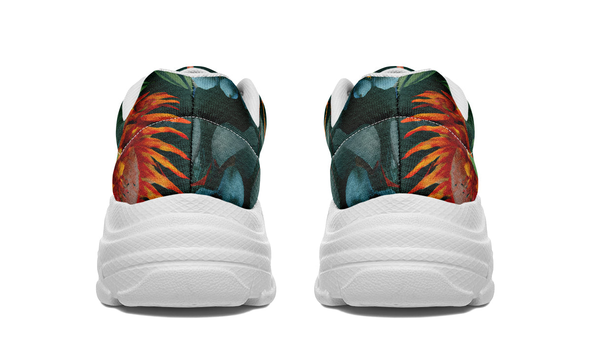 Australian Bouquet Chunky Sneakers - Offbeat Sweetie