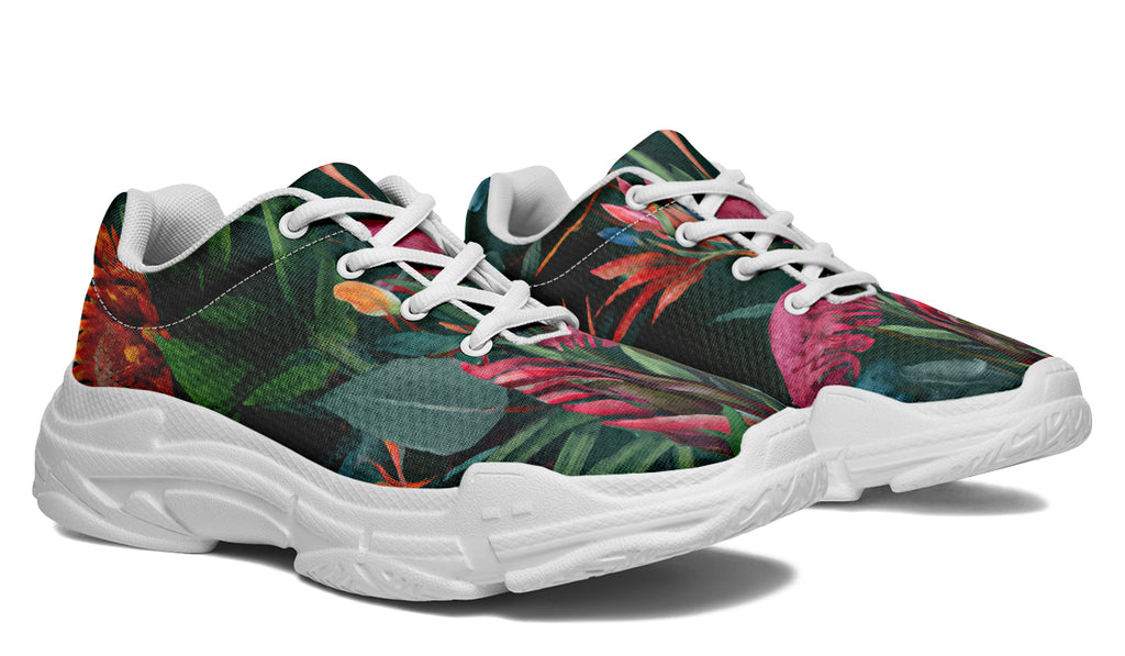 Australian Bouquet Chunky Sneakers - Offbeat Sweetie
