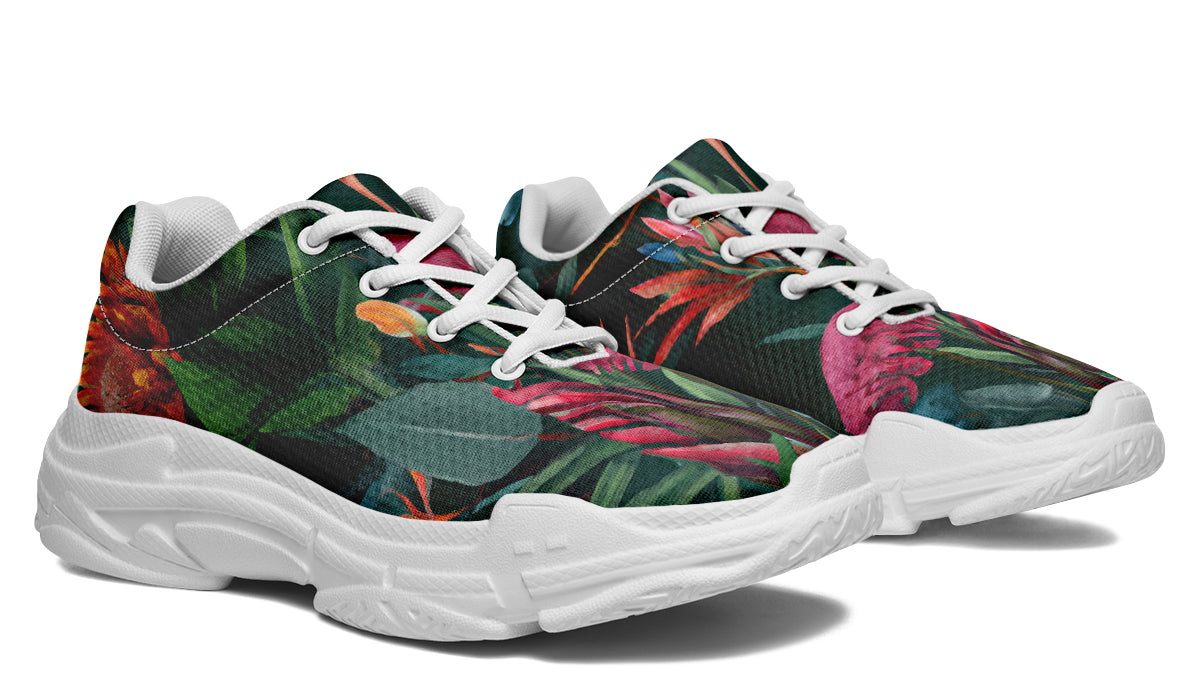 Australian Bouquet Chunky Sneakers - Offbeat Sweetie