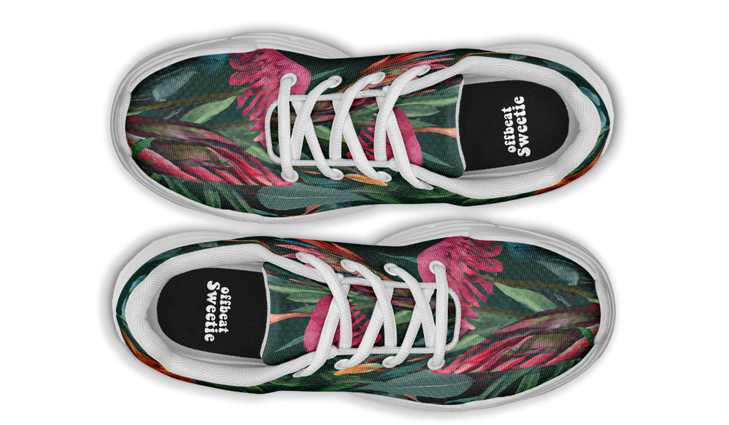 Australian Bouquet Chunky Sneakers - Offbeat Sweetie