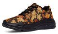 Autumn Leaves Chunky Sneakers - Offbeat Sweetie