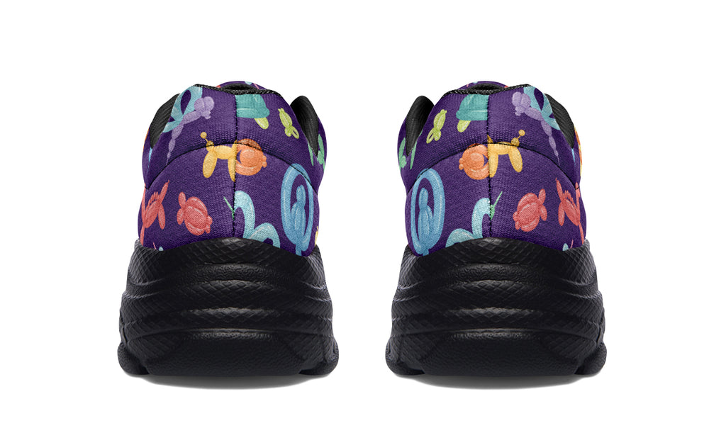 Balloon Animals Chunky Sneakers - Offbeat Sweetie