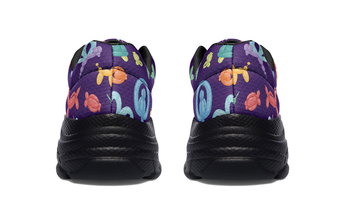 Balloon Animals Chunky Sneakers - Offbeat Sweetie