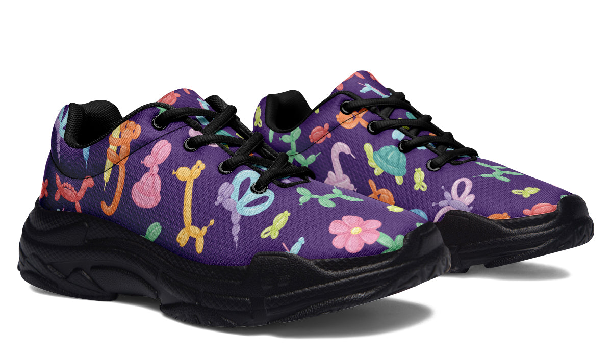 Balloon Animals Chunky Sneakers - Offbeat Sweetie