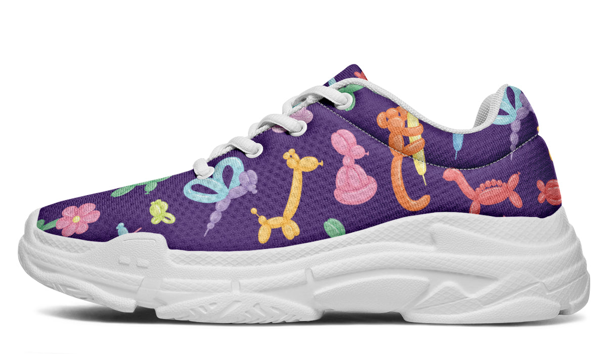 Balloon Animals Chunky Sneakers - Offbeat Sweetie