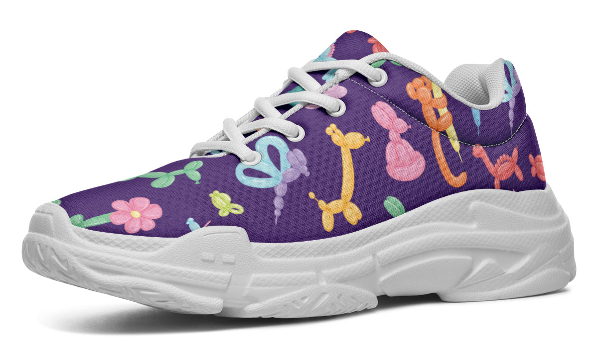 Balloon Animals Chunky Sneakers - Offbeat Sweetie