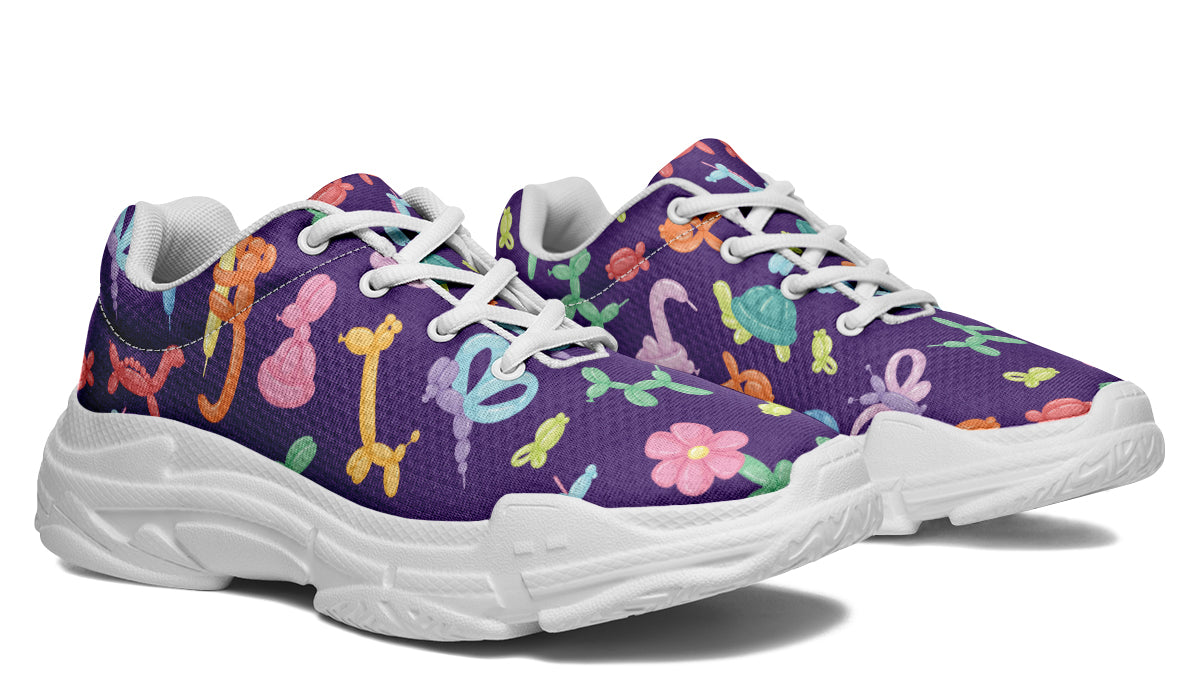 Balloon Animals Chunky Sneakers - Offbeat Sweetie