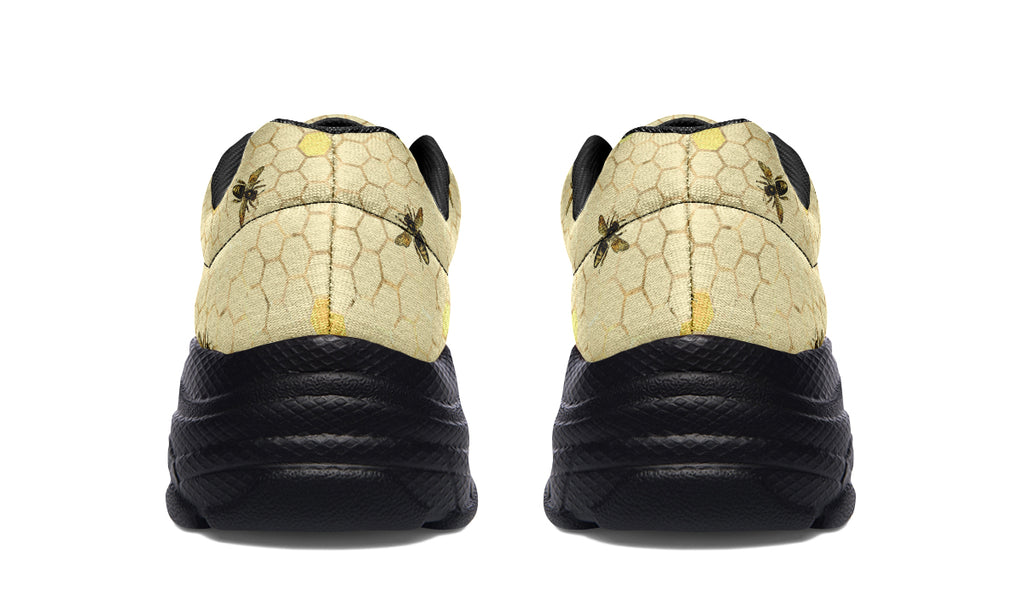 Busy Bees Chunky Sneakers - Offbeat Sweetie